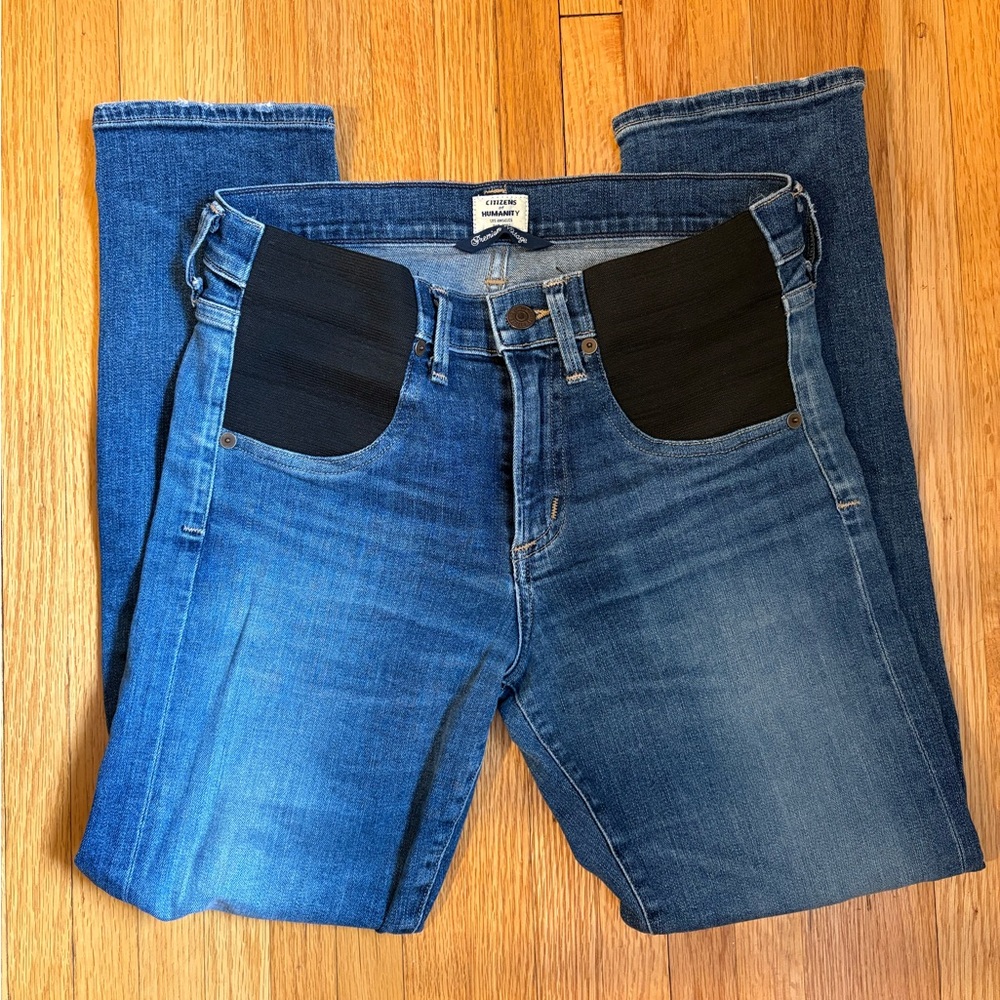 Citizens of Humanity Side Panel Maternity Jeans